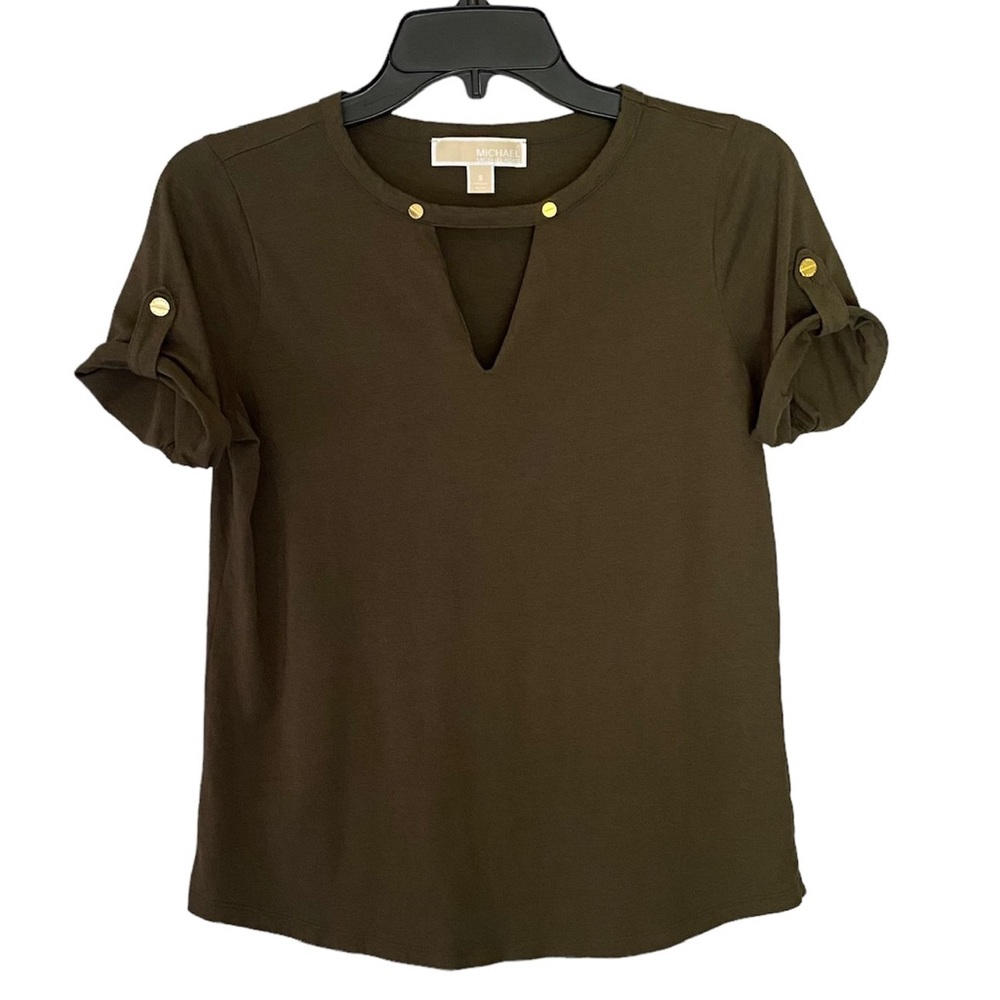 Michael Kors Top Olive Size Small